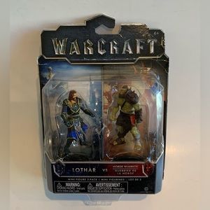 Warcraft Lothar vs Horde Warrior Action Figures